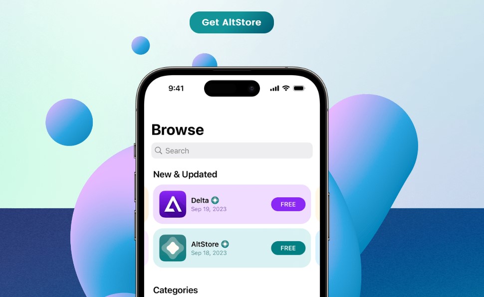 AltStore installation screenshot